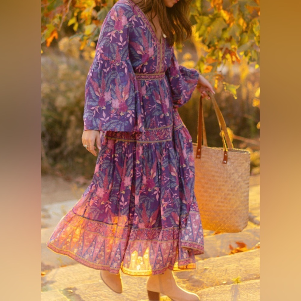 Floral Bianca Style Maxi Dress by aly daly - Picture 4 of 15